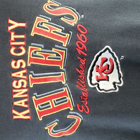 VTG Chiefs Sweatshirt sz XL - Picture 8 of 13